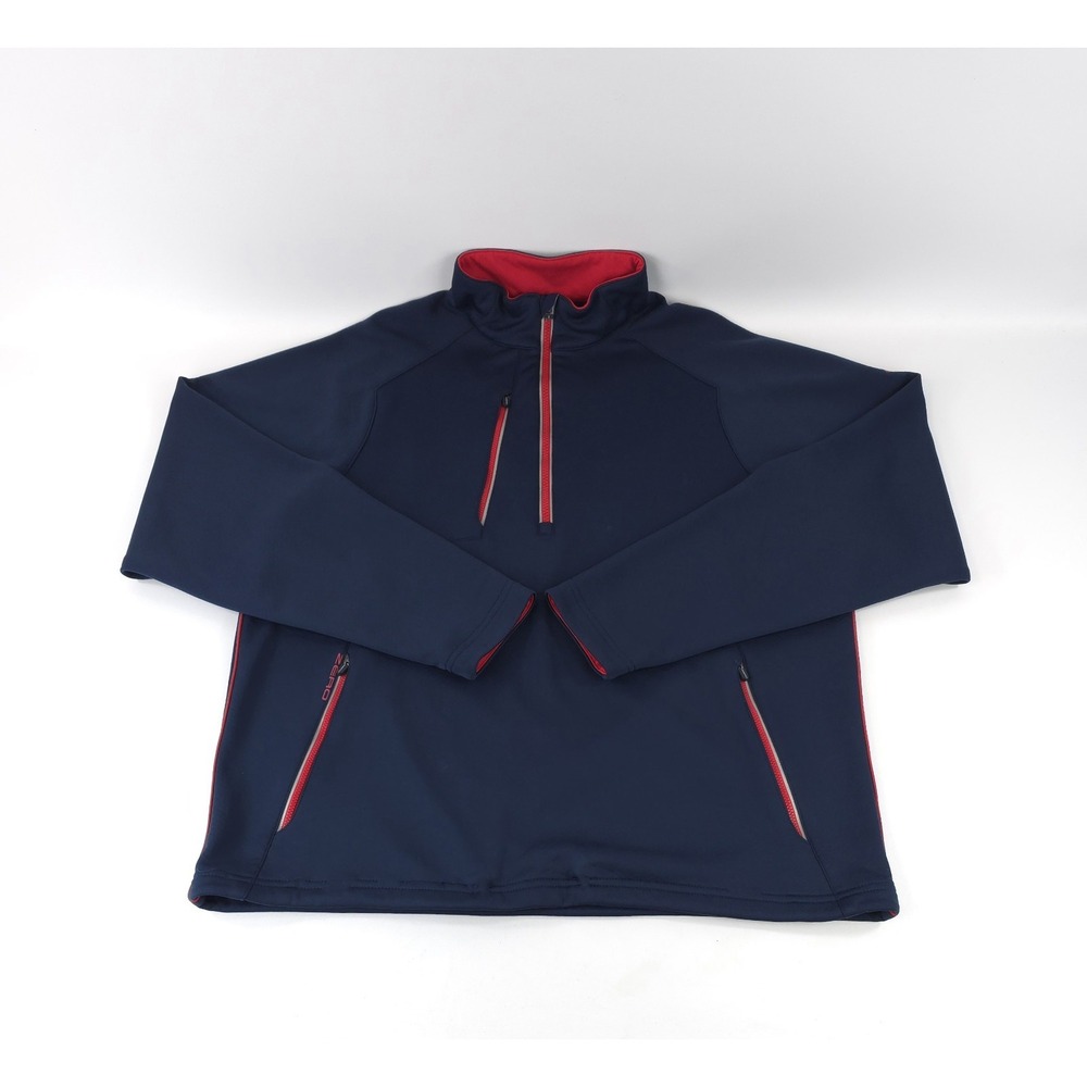 Mens Performance Zero Restriction Tour Series XL Navy Blue Zip PLS READ